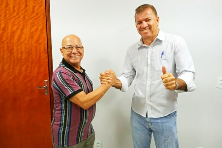Professor Alcides e Gilsão Meu Povo | Foto: Reprodução