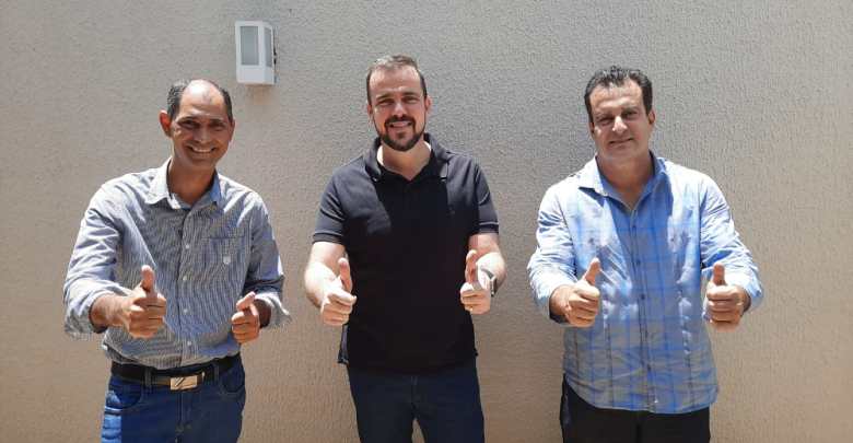 Wegney Costa, Gustavo Mendanha e Paulo Daher | Foto: divulgação